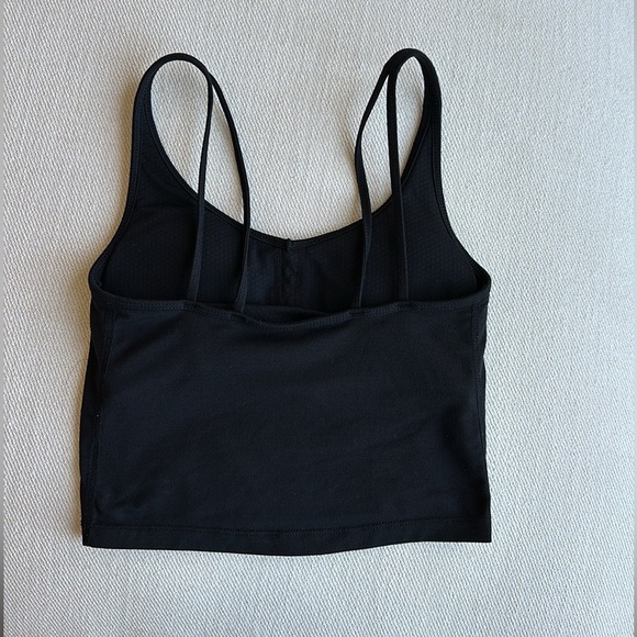 Vuori Halo Performance Crop Tank Top XS Black - Picture 4 of 8